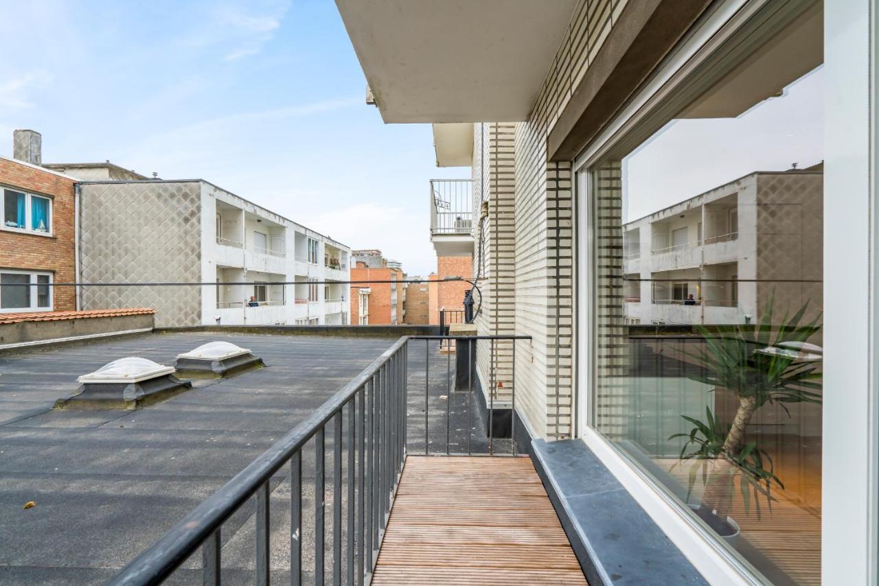 Modern And Bright Seaside App W Seaview & Terrace Apartment Ostend Luaran gambar