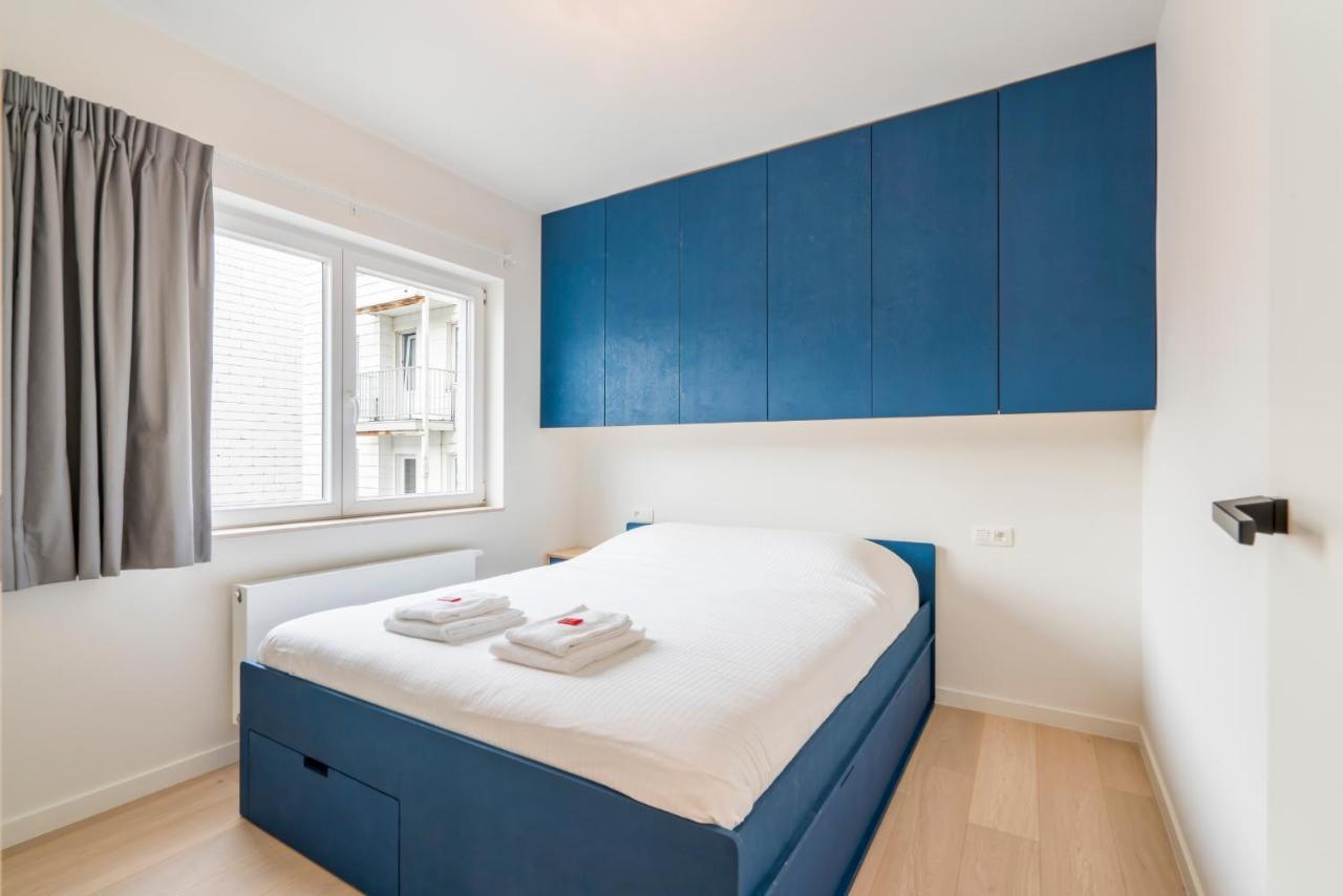Modern And Bright Seaside App W Seaview & Terrace Apartment Ostend Luaran gambar